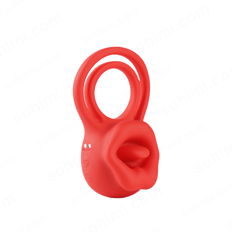 LINNA| Tongue Licking and Vibration Cock Ring for Couple - Sohimi
