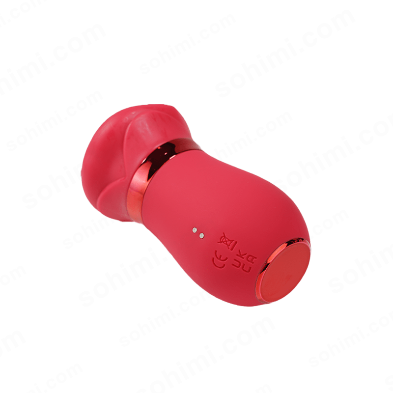 LIPS| Kiss App Control Tongue Licking Multi Stimulations Mouth Vibrator - Sohimi
