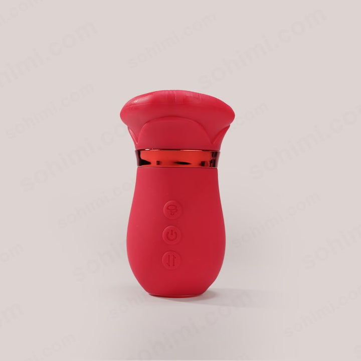 LIPS| Kiss App Control Tongue Licking Multi Stimulations Mouth Vibrator - Sohimi
