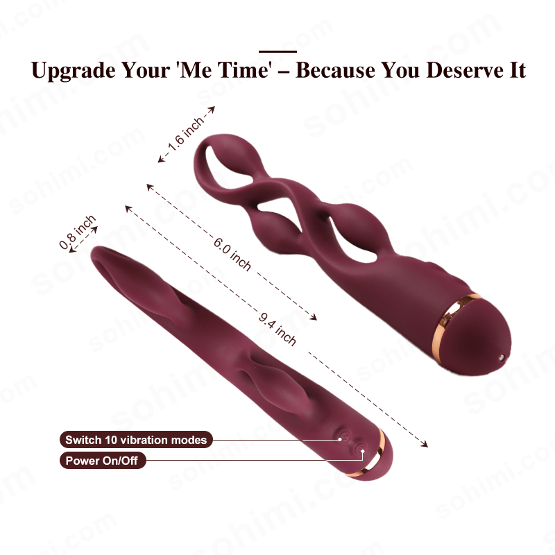 LIVIA Triple-Motor Hollow G-Spot Vibrator | Sohimi LIVIA Triple-Motor Hollow G-Spot Vibrator | Sohimi