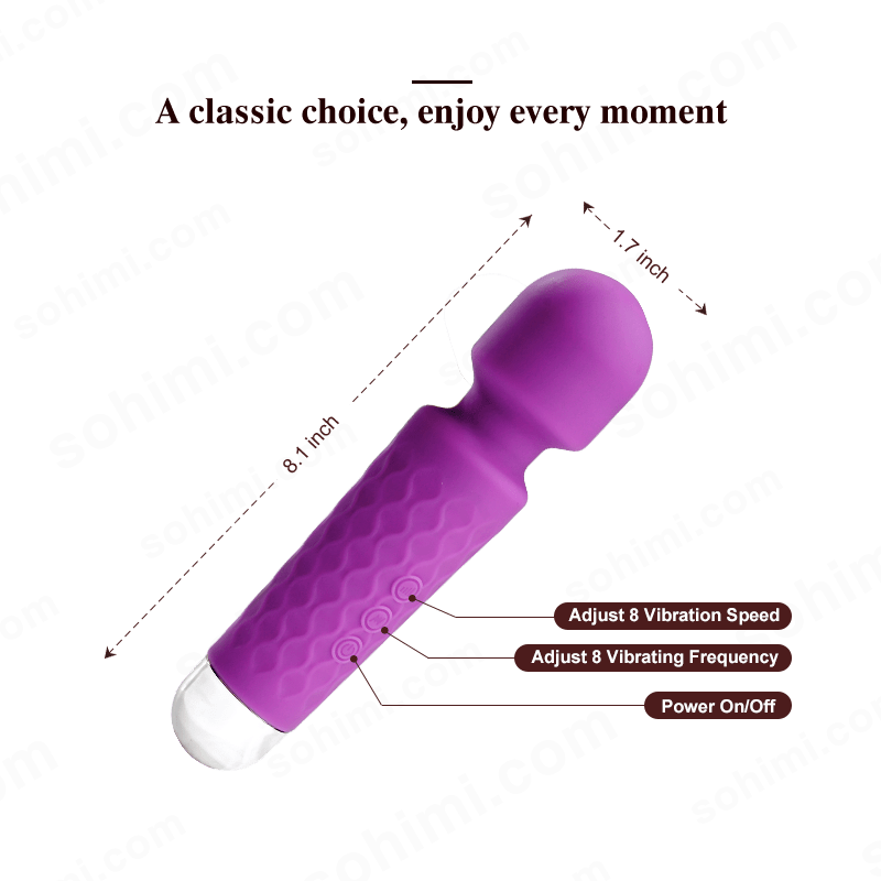 LOLITREE| Multi Stimulation 10 Powerful Vibrating Wand Massager - Sohimi