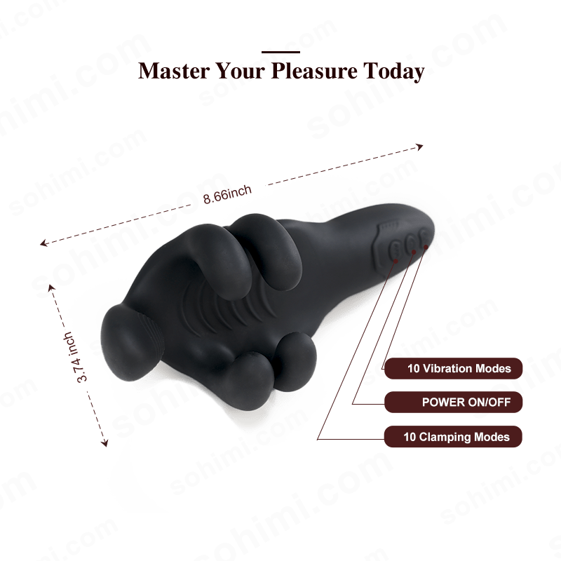 CLAWER Clamping Vibrating Penis Trainer | Sohimi CLAWER Clamping Vibrating Penis Trainer | Sohimi