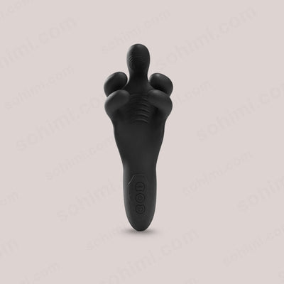 LONGZ| Clamping and Vibrating Male Penis Massager Trainer - Sohimi