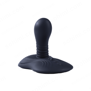 LUBIN| Rotating and Vibrating Prostate Massager Anal Dildo Butt Plug - Sohimi