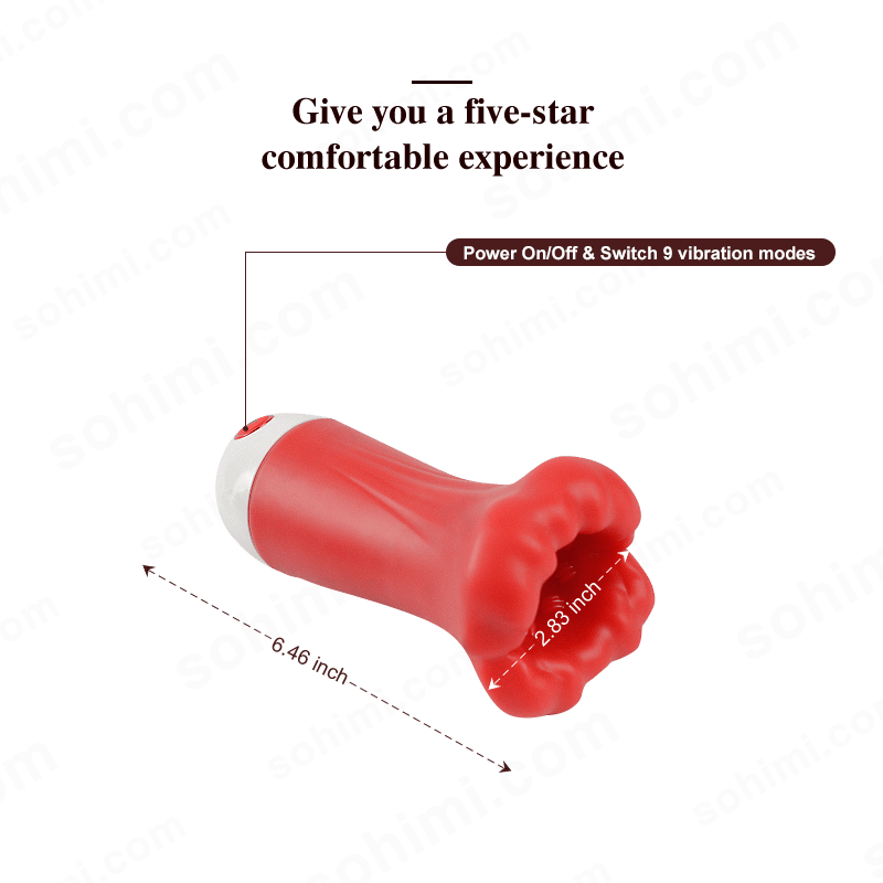 MACKAY| Sohimi 4 in 1 App Control Penis Massager Vibration Sex Toy - Sohimi