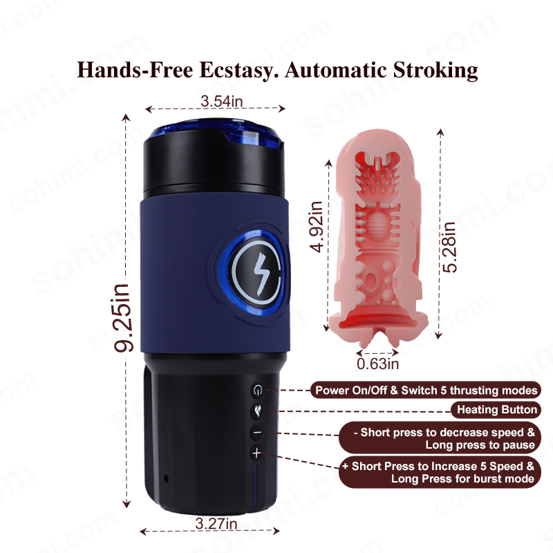 Maelstrom|Automatic Hand - Free Thrusting Male Masturbator - Sohimi