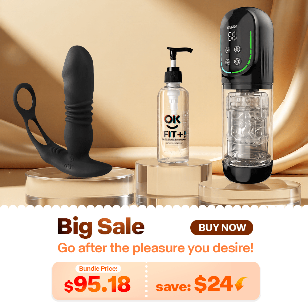 Male Butt Plug, Male masturbator and Lube Sets - Sohimi