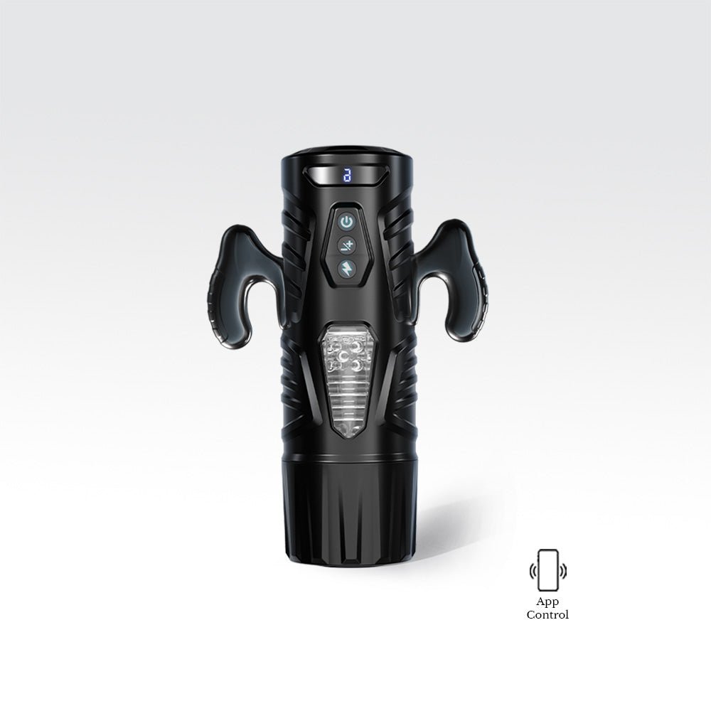 Pocket pussy showing suction cup base