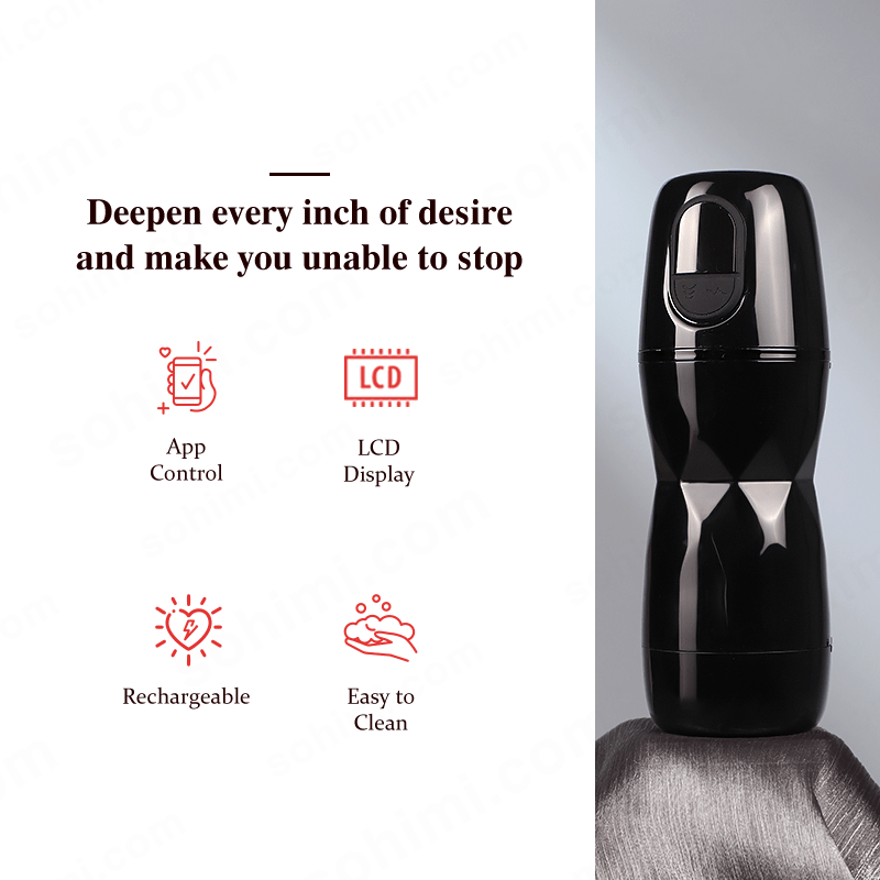 MarsLion - 2| Suction and Vibrating Men Male Stimulator Toy - Sohimi
