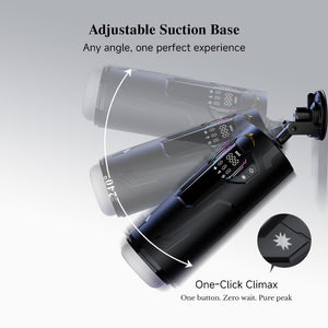 MAX|3 in 1 Vibrating and Squeeze Suction Thrusting Male Stroker Toy - Sohimi