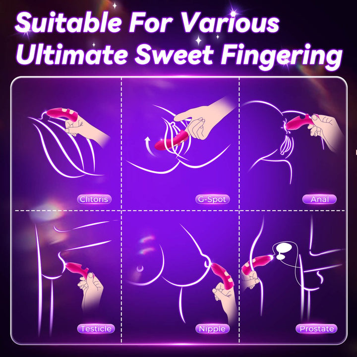 MAZY| 2 in 1 Ultimate Sweet Finger Vibrator - Sohimi
