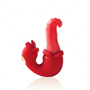 MEDUSHA| All in One Tongue Clitoris and G - Spot Vibrator Stimulator Toy - Sohimi