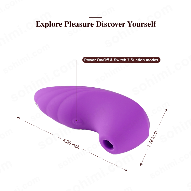 MENG| Powerful Air Suction and Vibration Female Sex Toy - Sohimi
