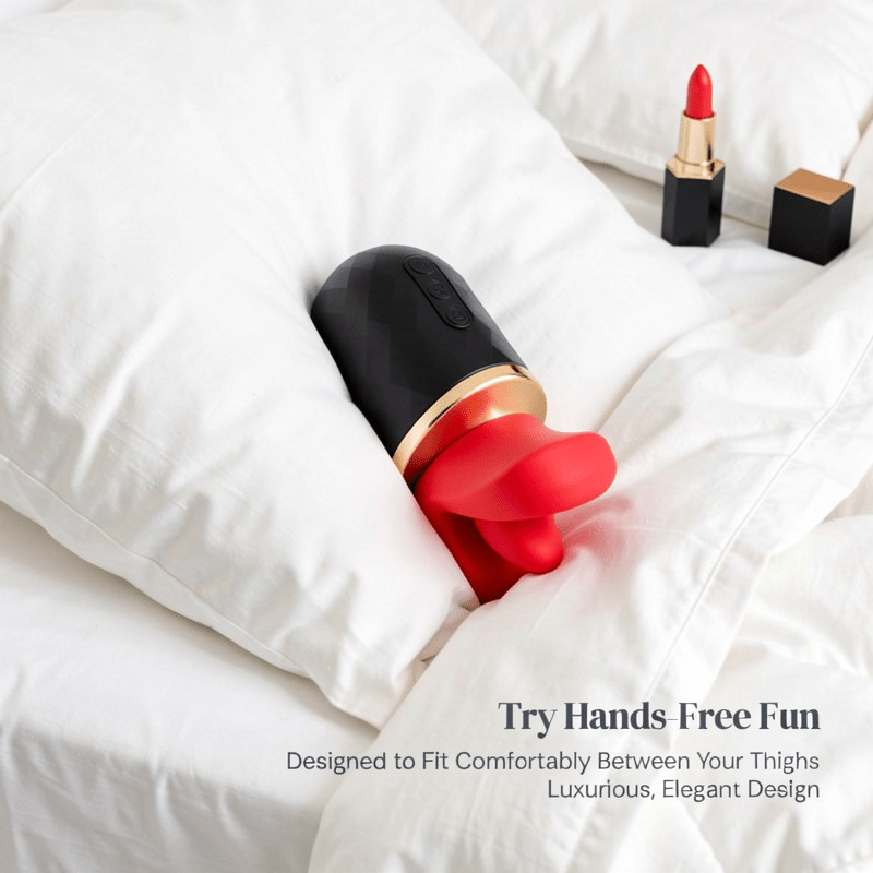 MeraKiss App-Control Tongue Licking Mouth Vibrator - Sohimi
