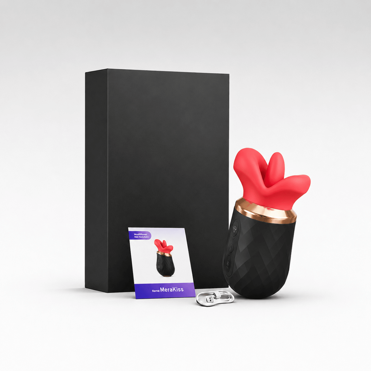 MeraKiss App-Control Tongue Licking Mouth Vibrator - Sohimi
