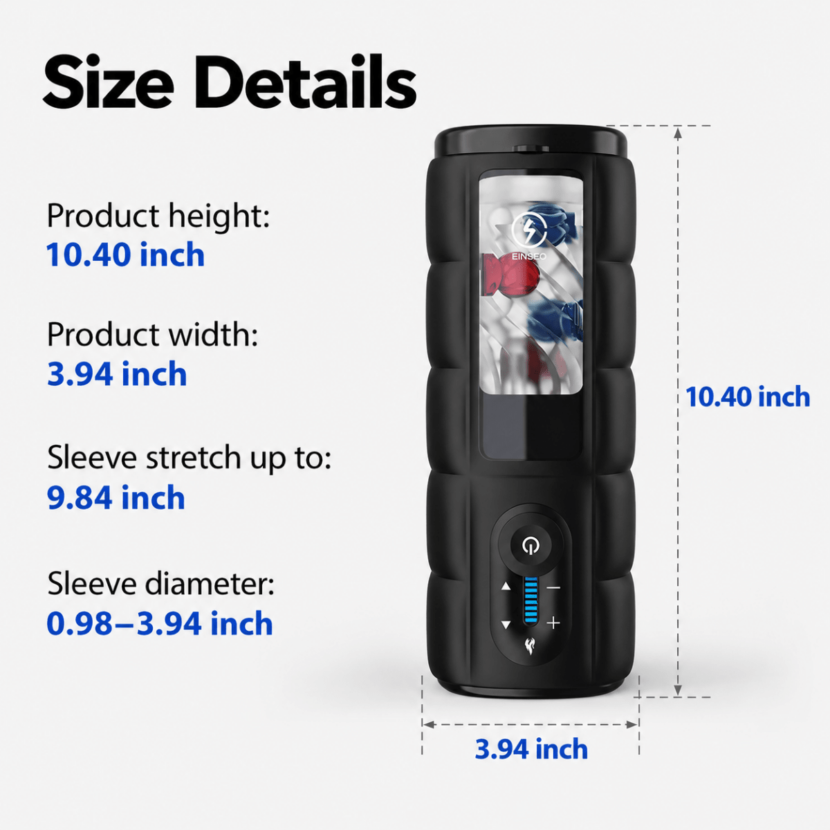 MesoGrav Heated App Control Male Masturbator | Sohimi