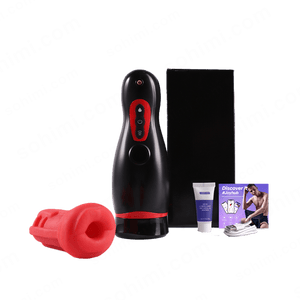 MoonHorn| App Control Suction and Vibrating Male Masturbator with Phone Holder - Sohimi