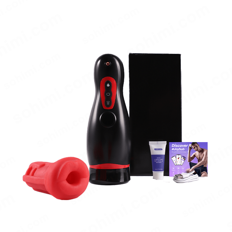 MoonHorn| App Control Suction and Vibrating Male Masturbator with Phone Holder - Sohimi