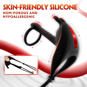 Multifunctional 7 Vibration Adjustable Design Cock Ring - Sohimi