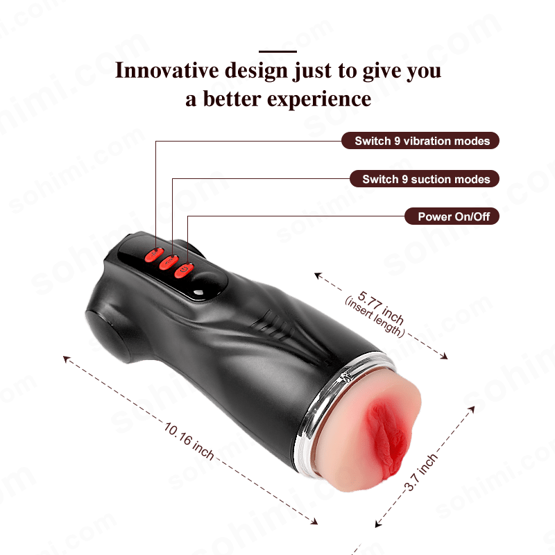MYNA 3-in-1 App-Controlled Pocket Pussy | Sohimi MYNA 3-in-1 App-Controlled Pocket Pussy | Sohimi