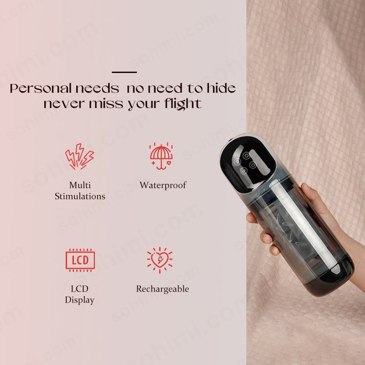 NEST|Upgraded Vacuum Pump Male Masturbator toy with LCD Display - Sohimi