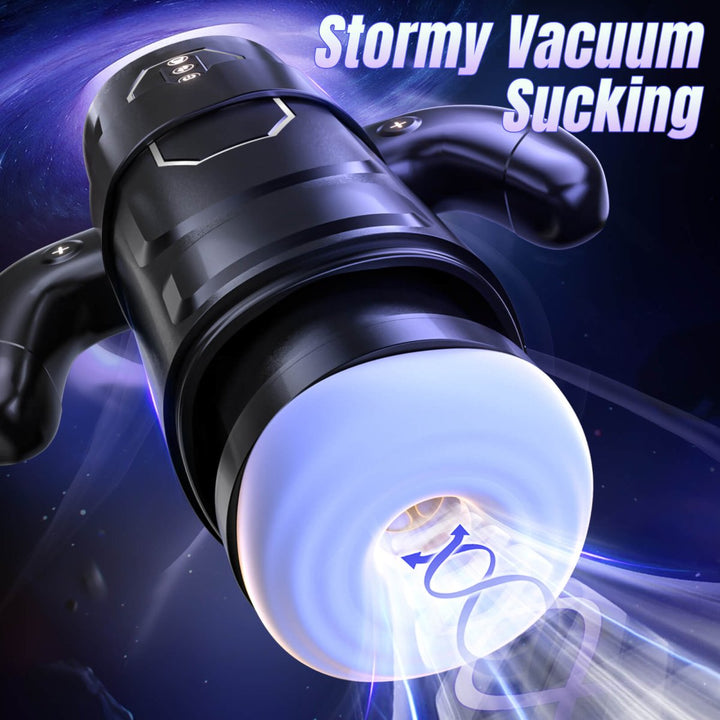 New 3 in 1 Thrusting and Suction Vibration Male Masturbation Cup Toy - Sohimi