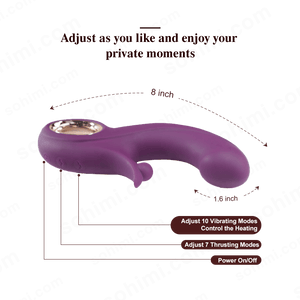 NORMA| App Control Smart Heating Vibrator for Clitoral Stimulation - Sohimi