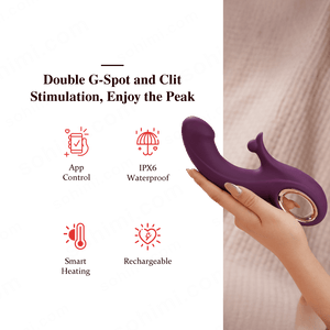 NORMA| App Control Smart Heating Vibrator for Clitoral Stimulation - Sohimi