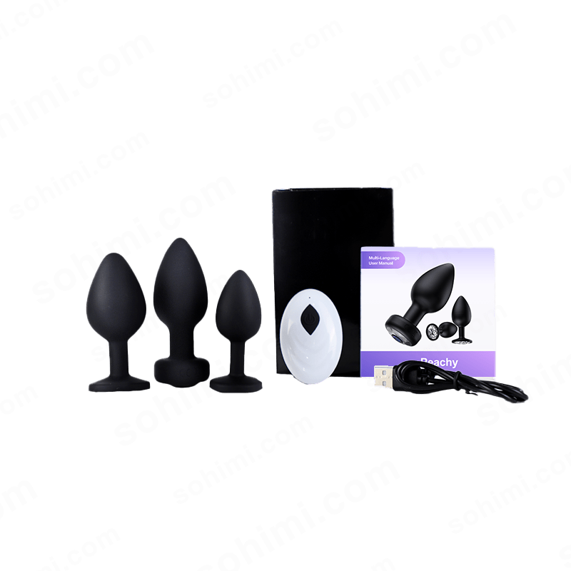 Peachy1| App Control 3 ps Anal Vibrator Toys - Sohimi