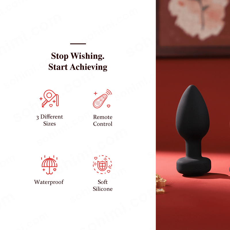 Peachy1| App Control 3 ps Anal Vibrator Toys - Sohimi