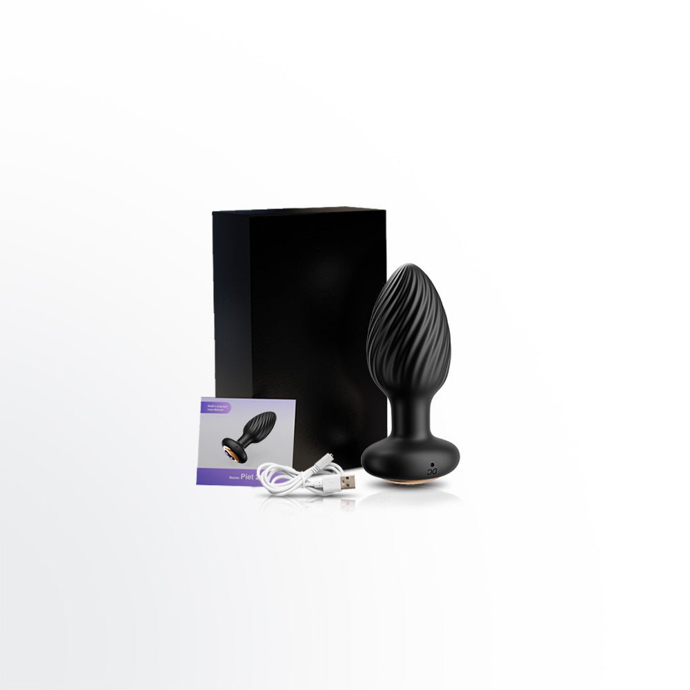 PEARLCONCH Remote-Control Rotating Anal Plug