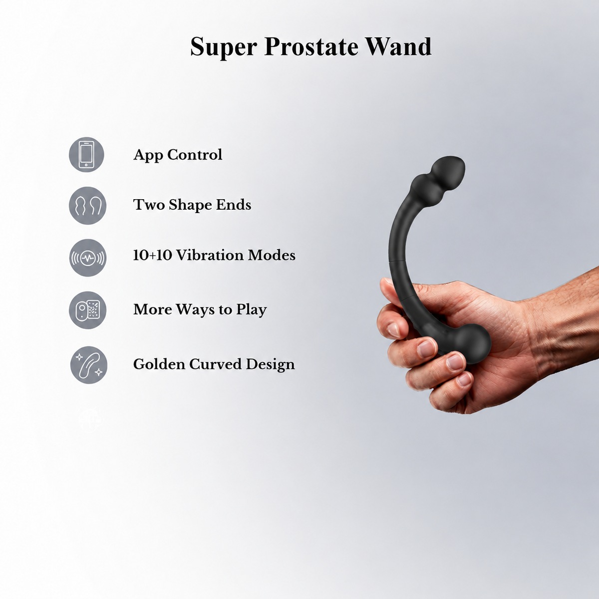 PELOR App-Control Prostate Massager — 10 Modes | Sohimi