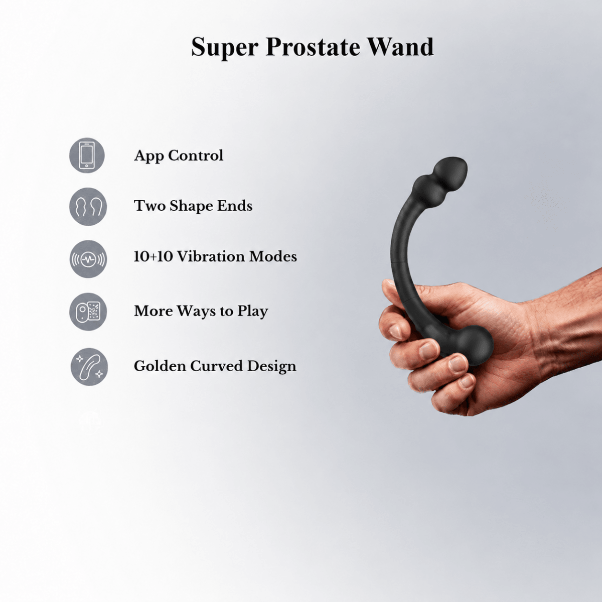 PELOR App-Control Prostate Massager — 10 Modes | Sohimi