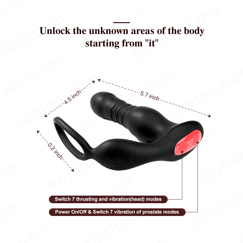 PAROS App-Controlled Thrusting Anal Vibrator | Sohimi PAROS App-Controlled Thrusting Anal Vibrator | Sohimi