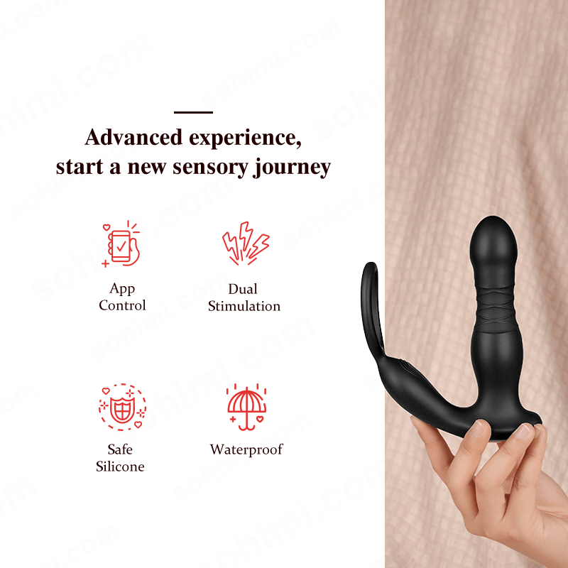 PAROS App-Controlled Thrusting Anal Vibrator | Sohimi PAROS App-Controlled Thrusting Anal Vibrator | Sohimi