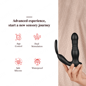 Petalwish 2 | App Control Anal Vibrator Strong Vibrating(No Remote Control) - Sohimi