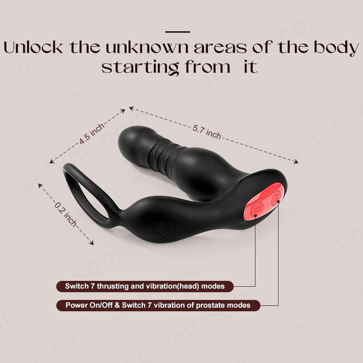 Petalwish 2 | App Control Anal Vibrator Strong Vibrating(No Remote Control) - Sohimi