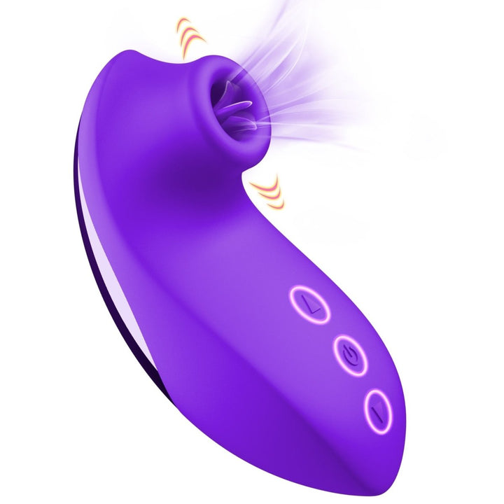 Portable Suction Silicone Nipple & Clit Vibrator - Sohimi
