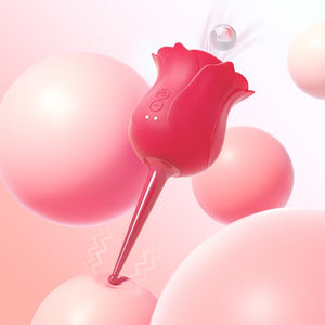 Quiet Strong Sucking High - quality Material Rose Vibrator - Sohimi