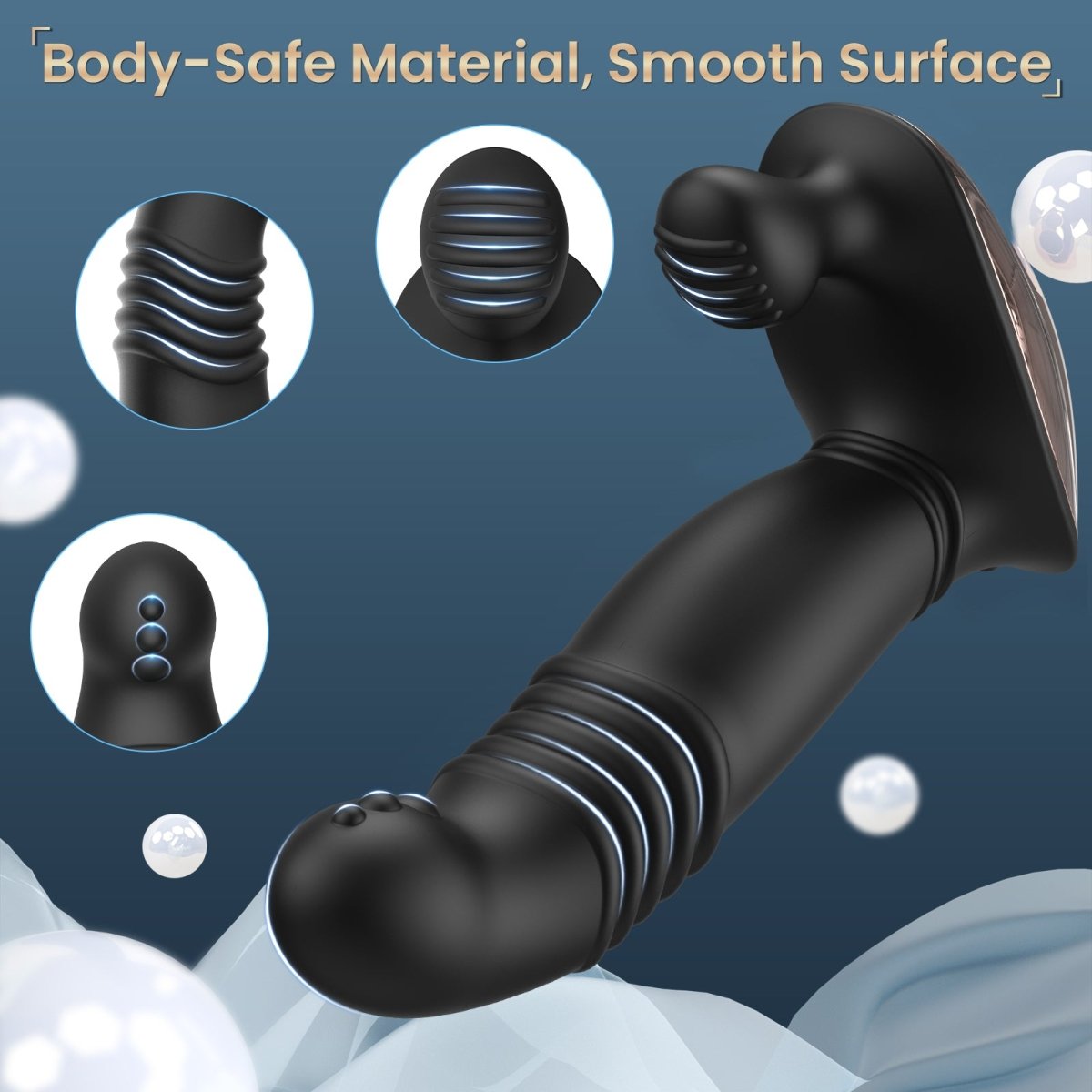 RAFET|Upgraded Remote Control Thrusting and vibrating Anal Vibrator - Sohimi