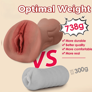 Realistic 3D Textured Vaginal Pocket Pussy - Sohimi