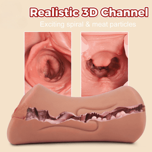 Realistic 3D Textured Vaginal Pocket Pussy - Sohimi