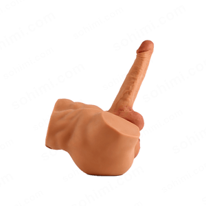 Realistic Torso Male Sex Doll Masturbator with Dildo - Sohimi