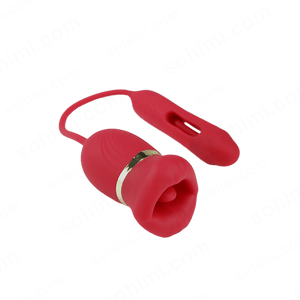 REDLIPS| 4 in 1 Licking Sucking Flapping and Vibrating G - Spot Clit Stimulator - Sohimi