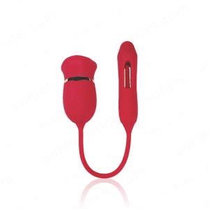 REDLIPS| 4 in 1 Licking Sucking Flapping and Vibrating G - Spot Clit Stimulator - Sohimi