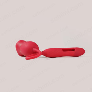 REDLIPS| 4 in 1 Licking Sucking Flapping and Vibrating G - Spot Clit Stimulator - Sohimi
