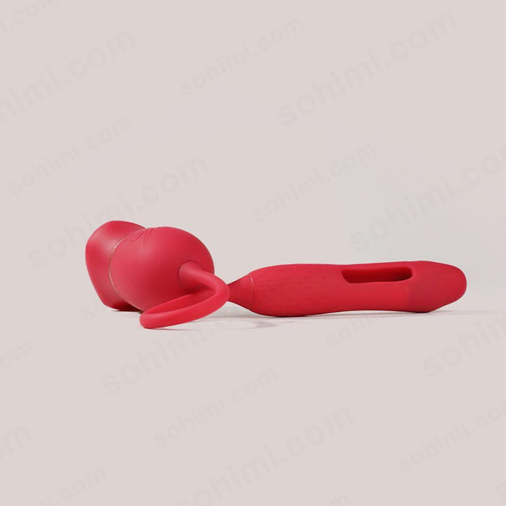 REDLIPS| 4 in 1 Licking Sucking Flapping and Vibrating G - Spot Clit Stimulator - Sohimi