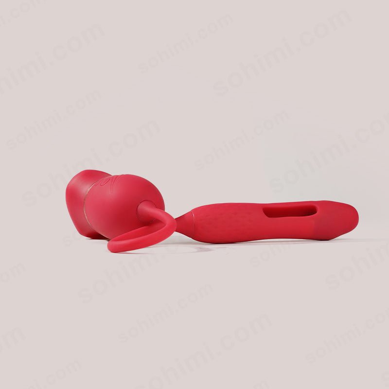 REDLIPS| 4 in 1 Licking Sucking Flapping and Vibrating G - Spot Clit Stimulator - Sohimi