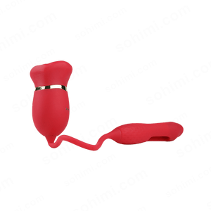 REDLIPS| 4 in 1 Licking Sucking Flapping and Vibrating G - Spot Clit Stimulator - Sohimi