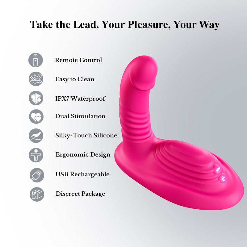 Sohimi AURORA thrusting dildo close-up detail image